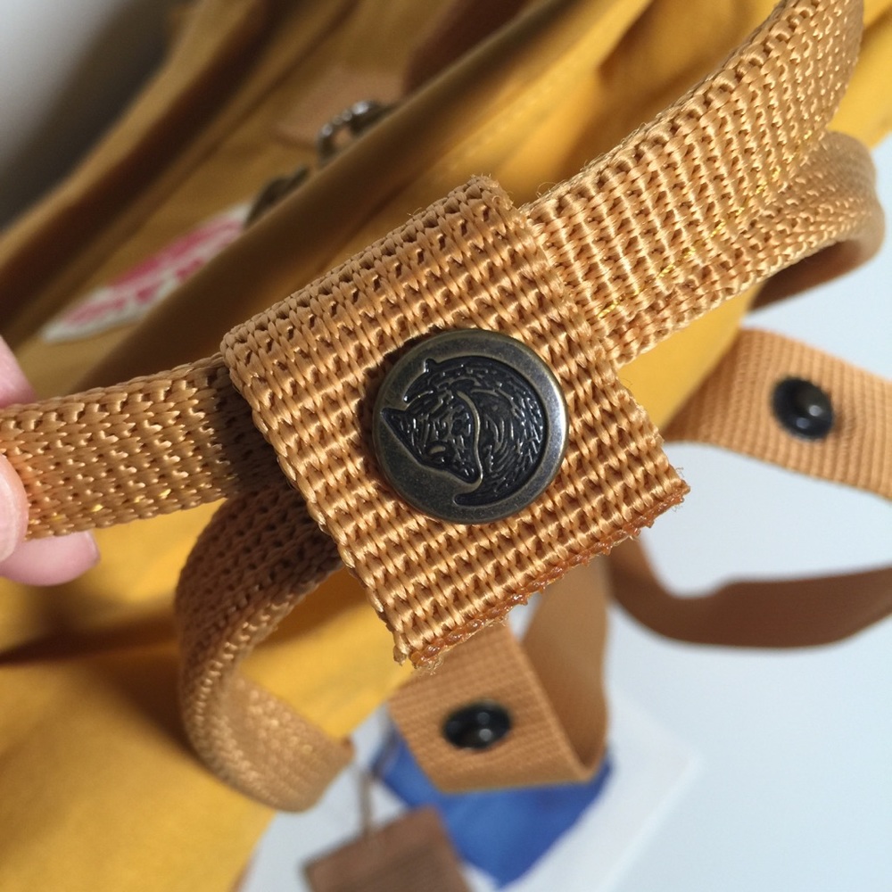 Fjallraven Kanken Original Backpack Color Ochre - Picture 5 of 9